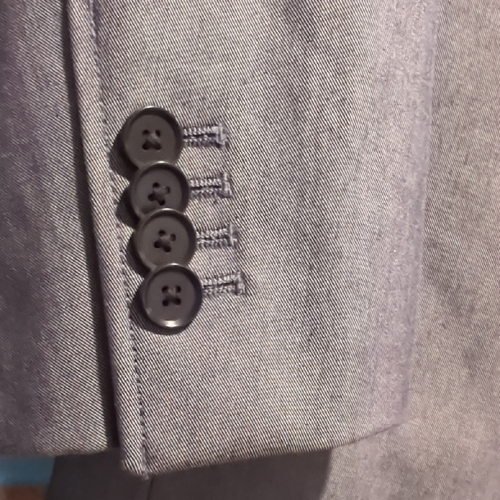 Banana Republic Men's Tailored Fit Blue/Gray Sport Coat 40S - Picture 3 of 11